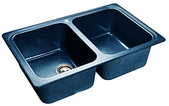 Granfest Мойка кухонная Standart GF-S780K Синий – фотография-1